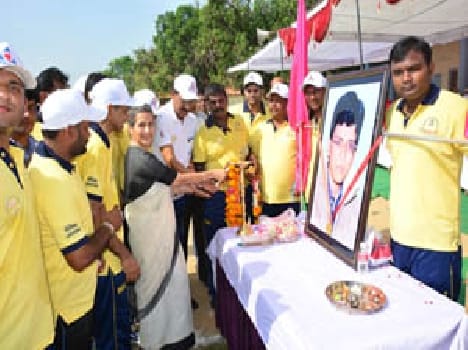 Starting mega event , torch Yatra